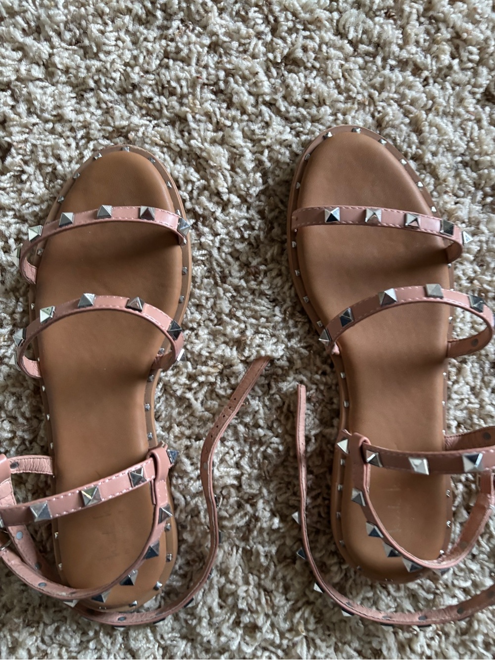 Tan sandals